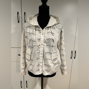 ES Style funny mustaches windbreaker . Size 38‎  (6)